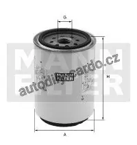Palivový filtr MANN WK1142/1X (MF WK1142/1X) Levný