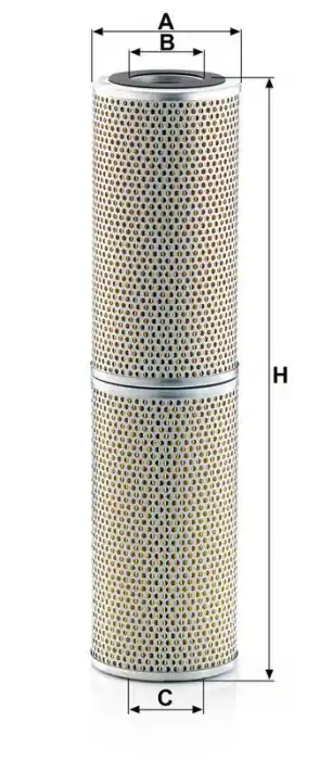 Olejový filtr MANN MF H12225 Doprava Zdarma